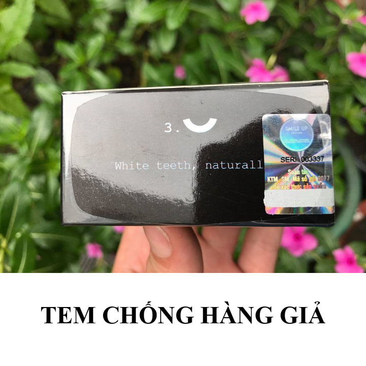 [HCM]Than hoạt tính trắng răng SMILE UP 100gram