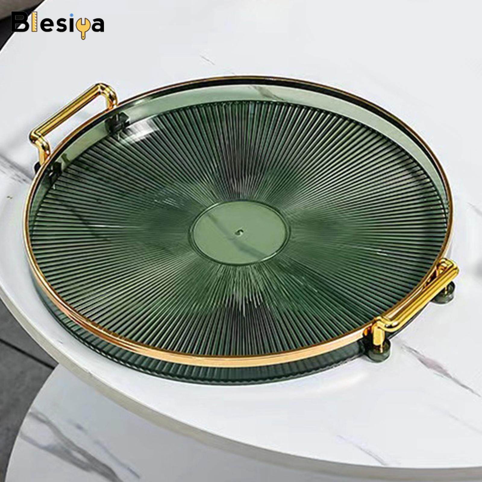 Blesiya Khay Phục Vụ Đa Năng Có Tay Cầm Khay Tráng Miệng Cho Bữa Tiệc