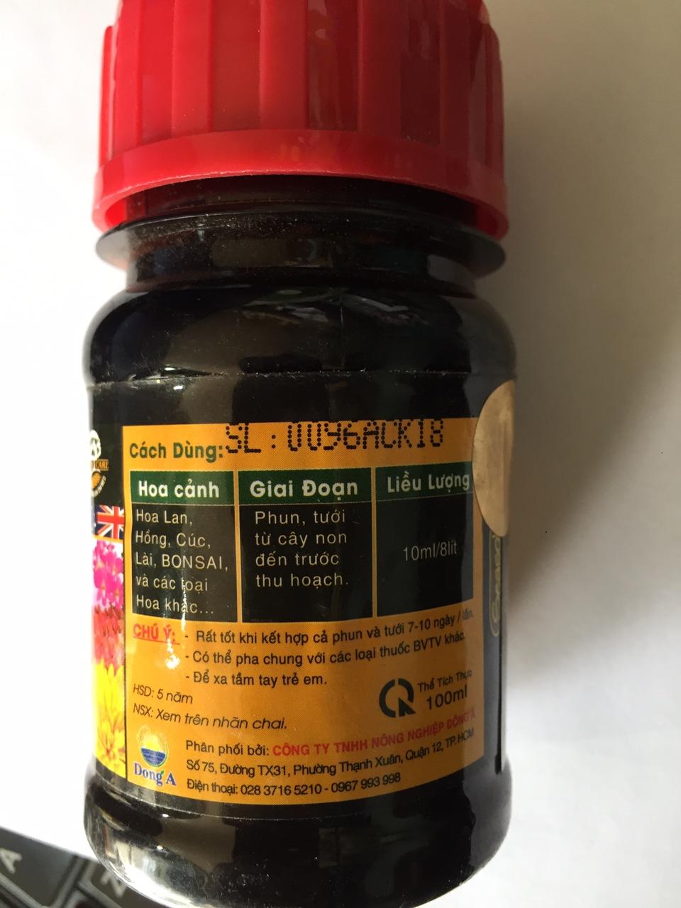 ORG-HUM Ra rễ Bật Mầm 100ml