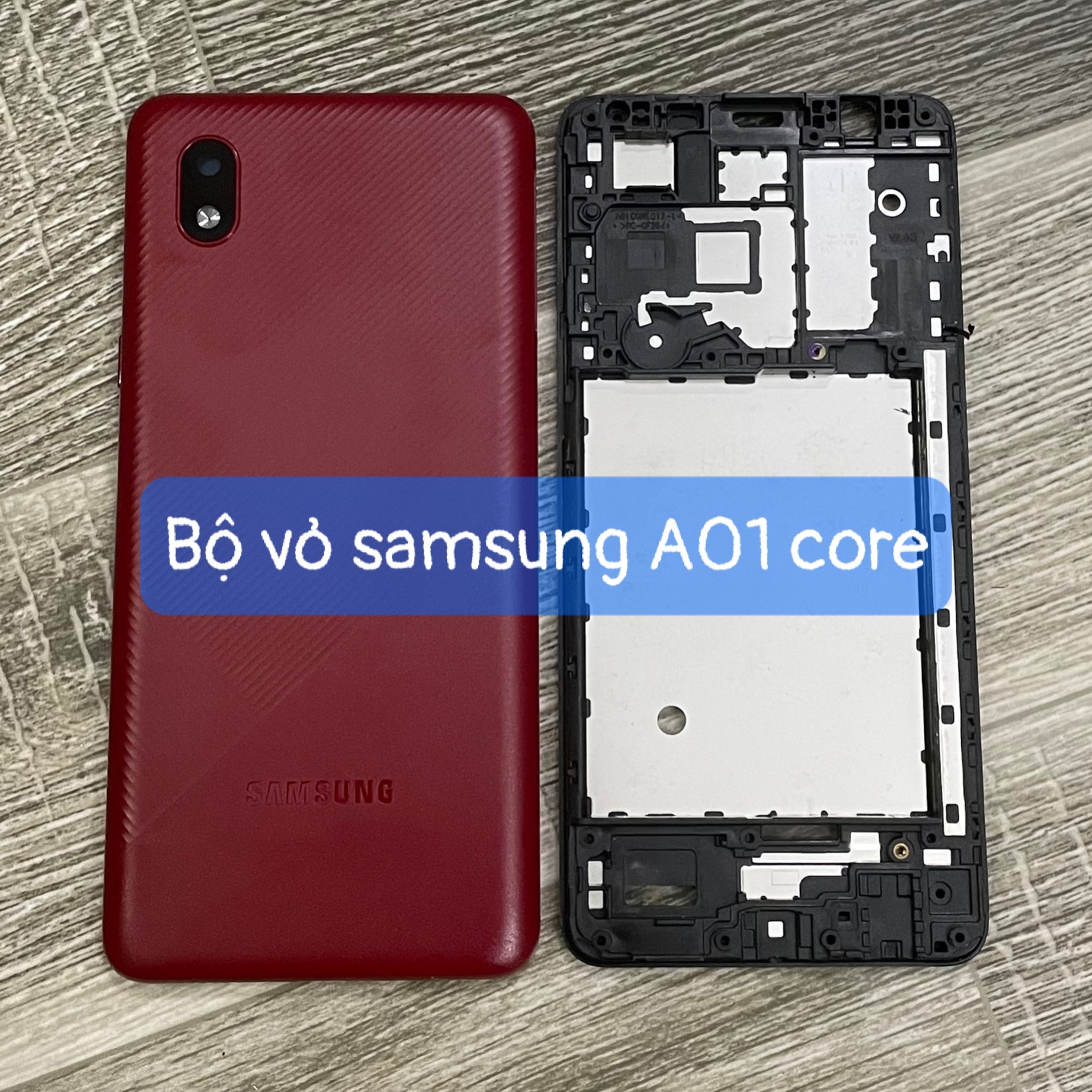 bộ xương vỏ samsung A01 core