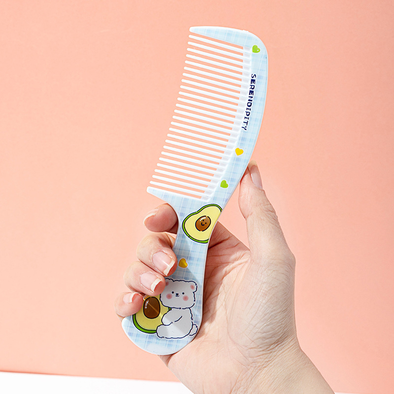 Lược chải tóc họa tiết hình thú dễ thương- trái cây