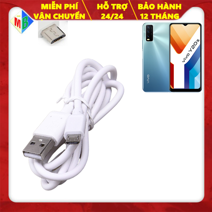 Cáp sạc nhanh cho vivo y20s chui micro usb