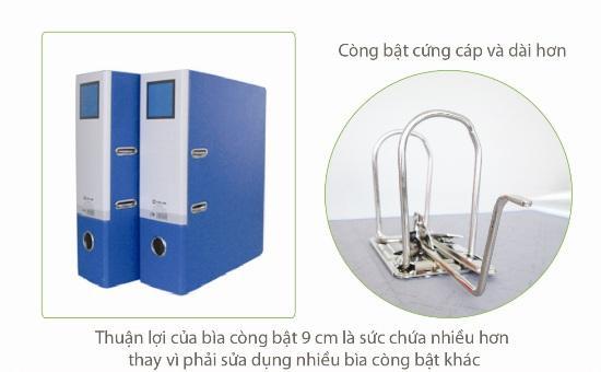 Bìa còng KingJim bật 9F A4