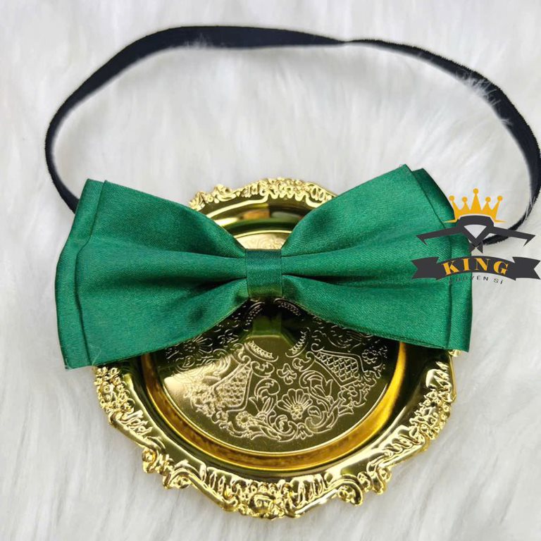 Nơ đeo cổ nam KING vải silk lụa phi bóng cao cấp giả rẻ [X04]