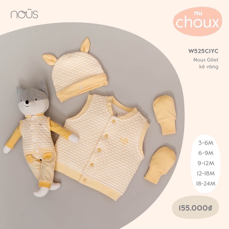 Gile nous / hrnee mẫu mới 2022 cho bé