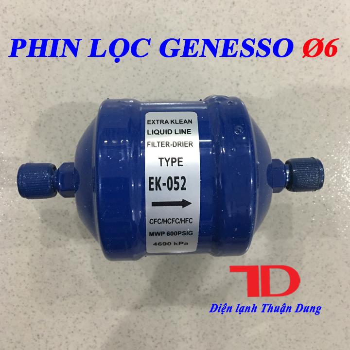 Phin lọc genesso phi 6, điện lạnh thuận dung