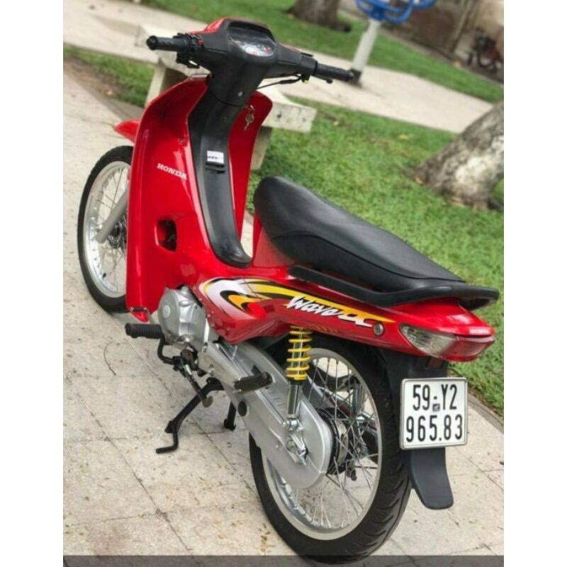 Tem wave anpha máy trắng đời 2000 2001 2002 2003 2004,decan dán xe wave màu xanh đỏ