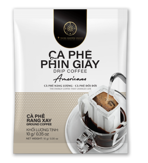Cà Phê Rang Xay Phin Giấy – Americano