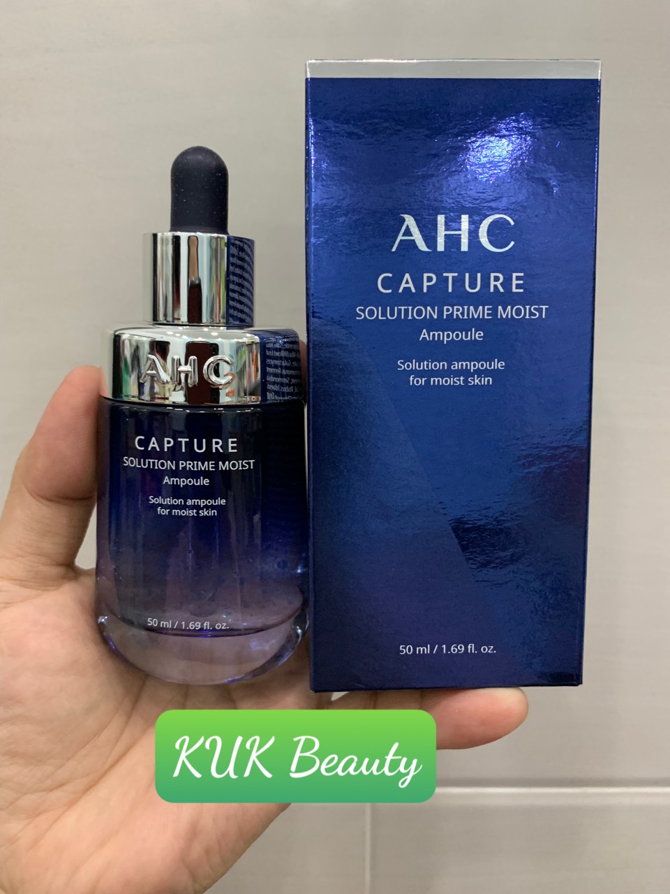 [HCM]Tinh Chất Serum Dưỡng Da CAPTURE AHC ( màu xanh- Dưỡng Ẩm)