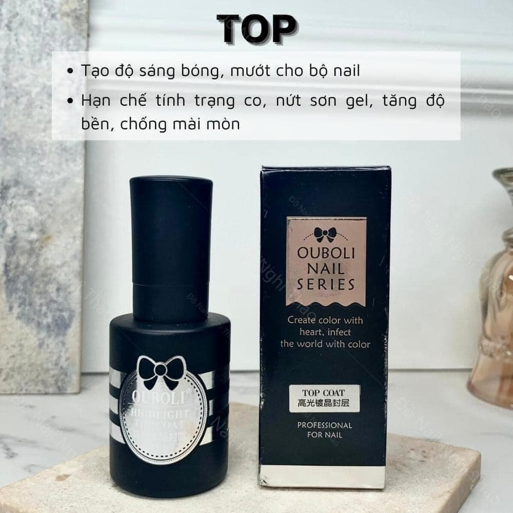 Base, top, cứng móng OUBOLI chính hãng 20ml