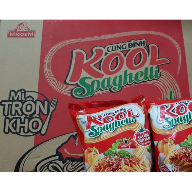Mì trộn Cung Đình Kool Spaghetti gói 105g