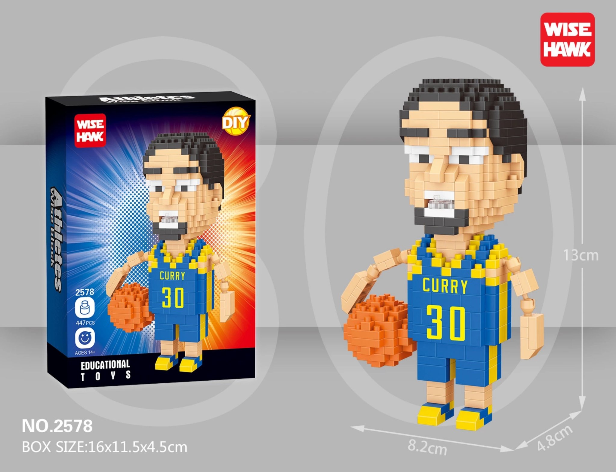 Mô hình lego bóng rổ NBA chi tiết hơn 400 mảnh Curry, Lebron James, Hardens, Kobe bruyant, Gannis