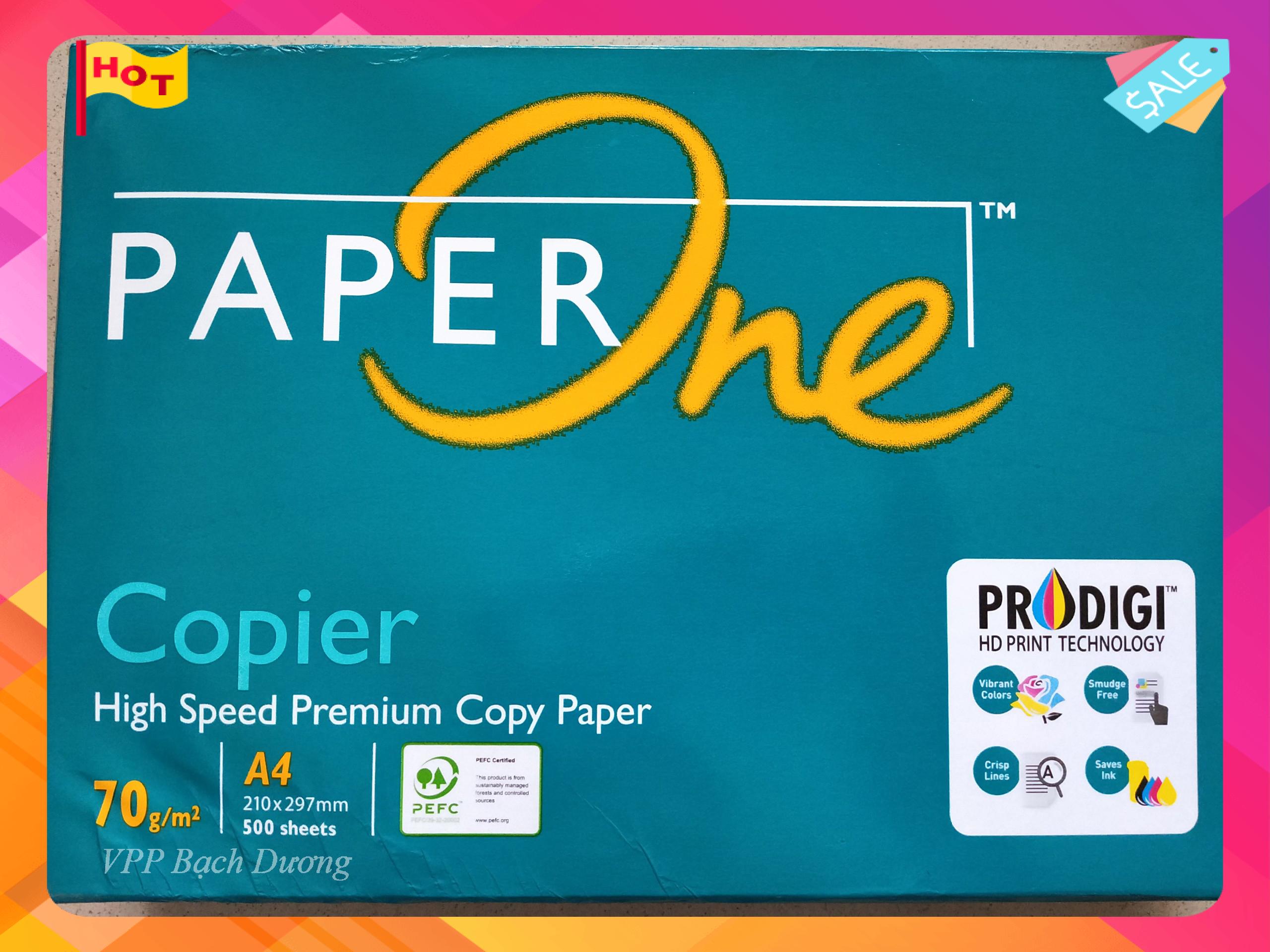 Giấy paper one 70 gsm a4- ram