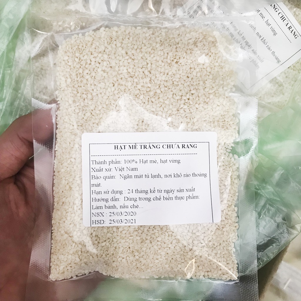 Hạt Mè (Vừng) Trắng Gói 100g