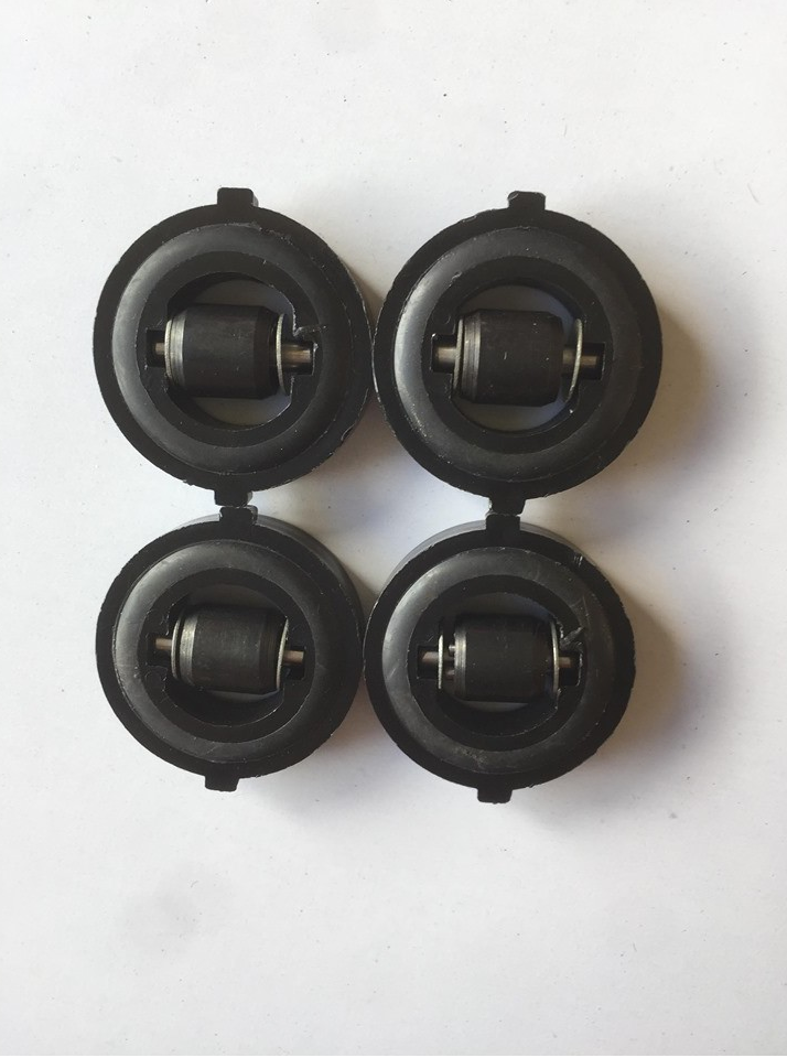 Bộ 4 bánh xe đế máy cắt đứng