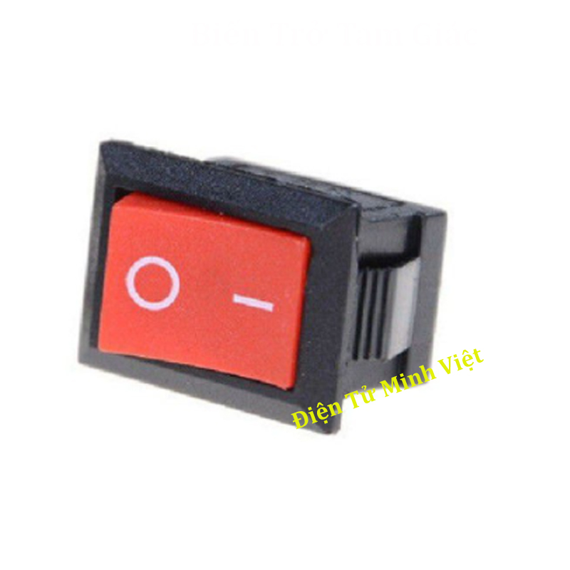 COMBO 3 Công Tắc Bập Bênh KCD1-101 6A 250V 2 Chân