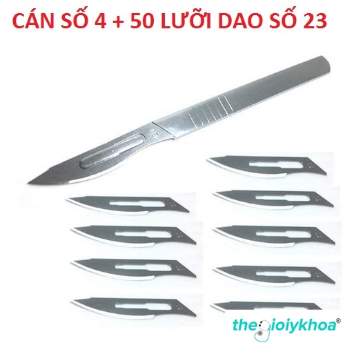 Cán dao mổ y tế số 4 Thegioiykhoa