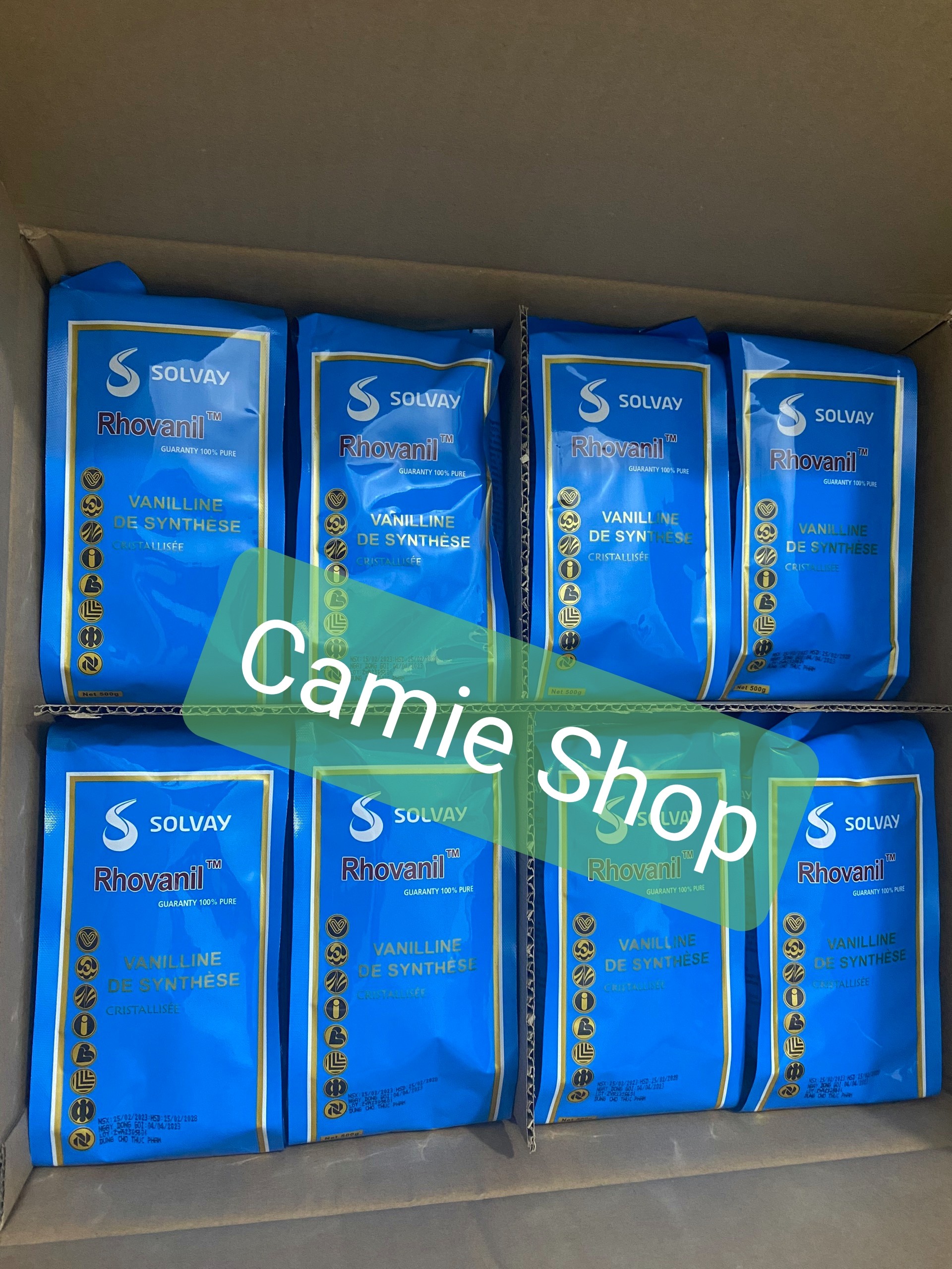 Rhovanil powder incense-500gr package-rhovanil vanilla