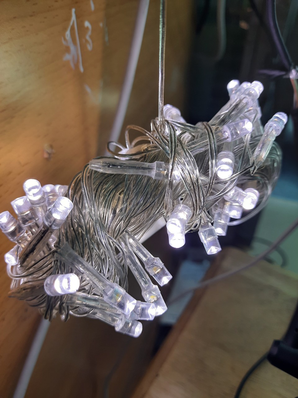 Dây đèn led chớp một màu lựa chọn