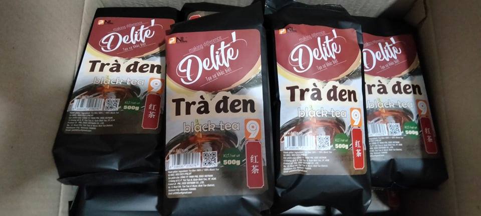 TRÀ ĐEN SÔ 9 DELITE 500gr - pha chế trà sữa, trà đào, trà tắc