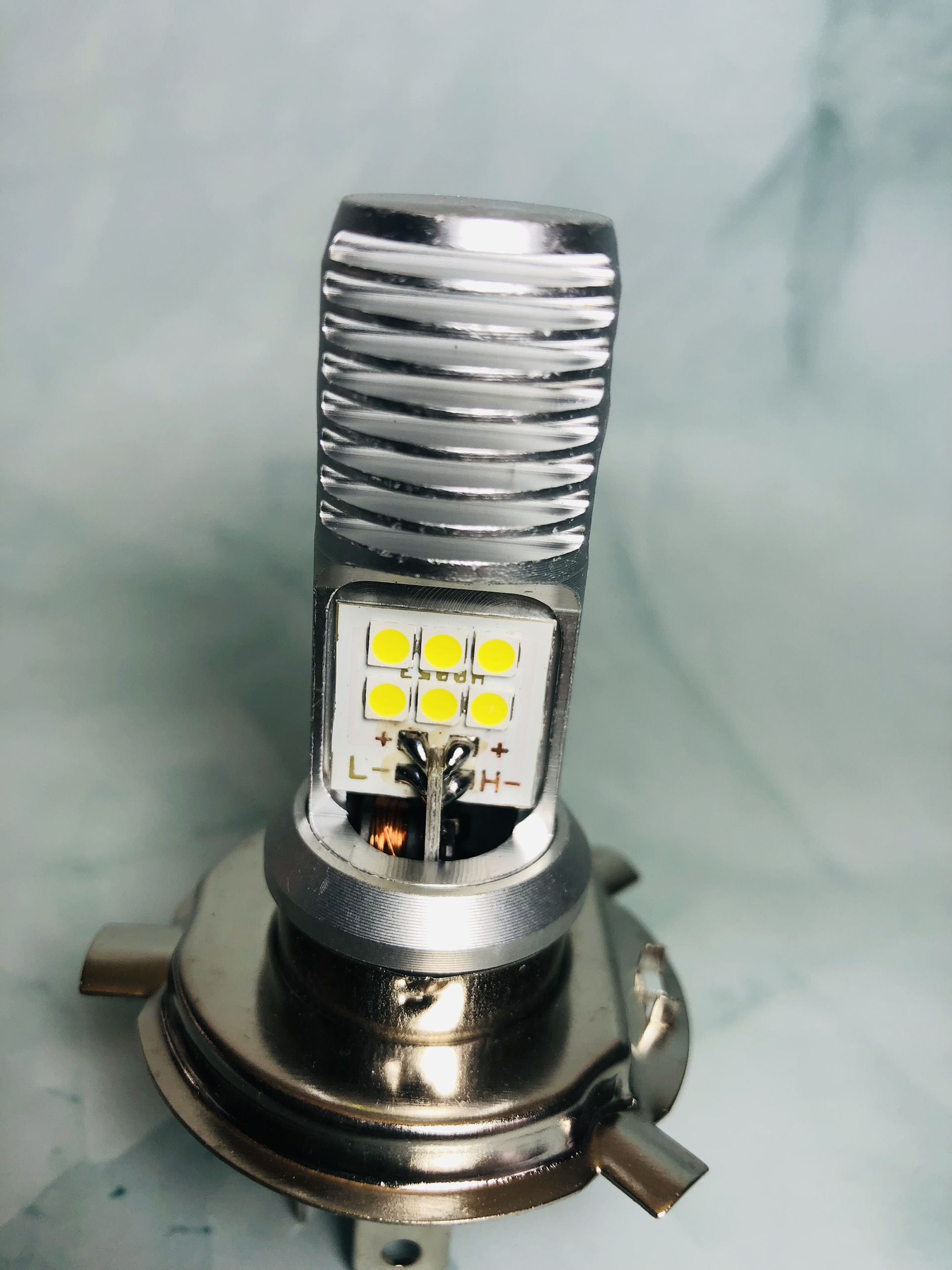 ĐÈN PHA LED OSSRAM CHÂN H4 M5 CHO XE MÁY XE ĐẠP ĐIỆN