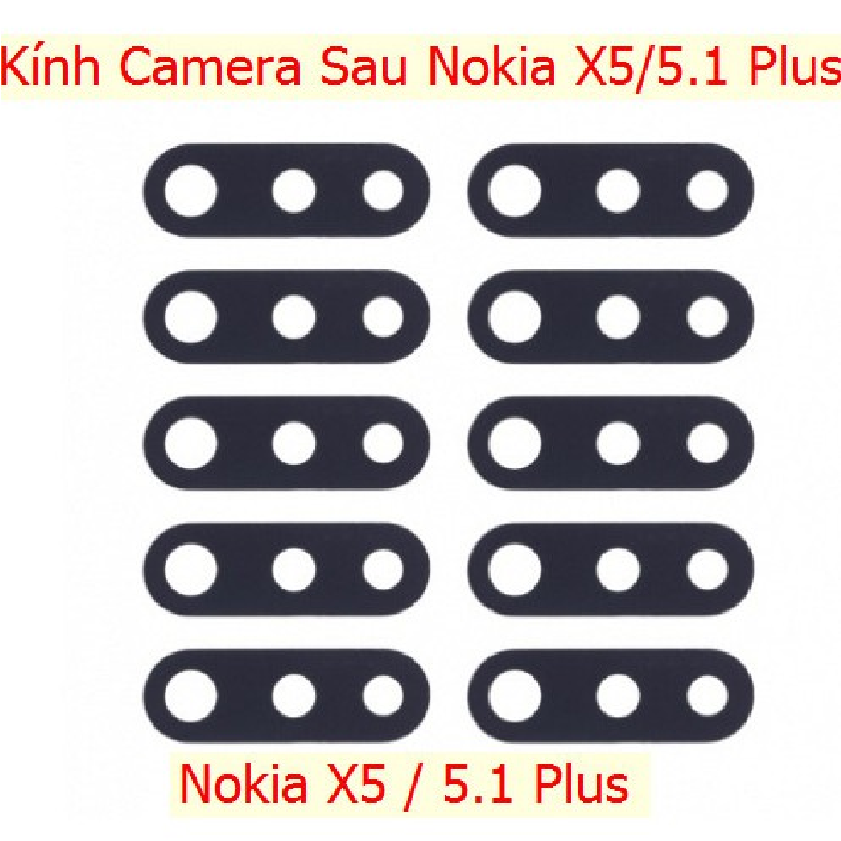 Kính camera nokia x5 / nokia 5.1 plus