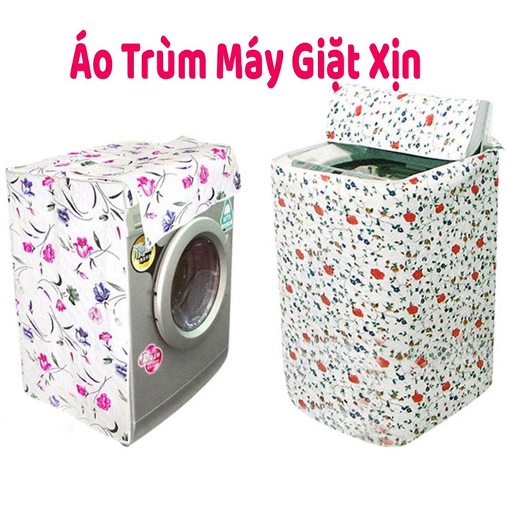 Áo trùm máy giặt, túi bảo vệ máy giặt lồng đứng chống thấm nước cao cấp, siêu bền, đẹp