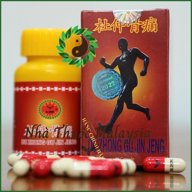 Đỗ trọng nhức khớp hoàn vien do đài loan 30v - du zhong gu jin jeng