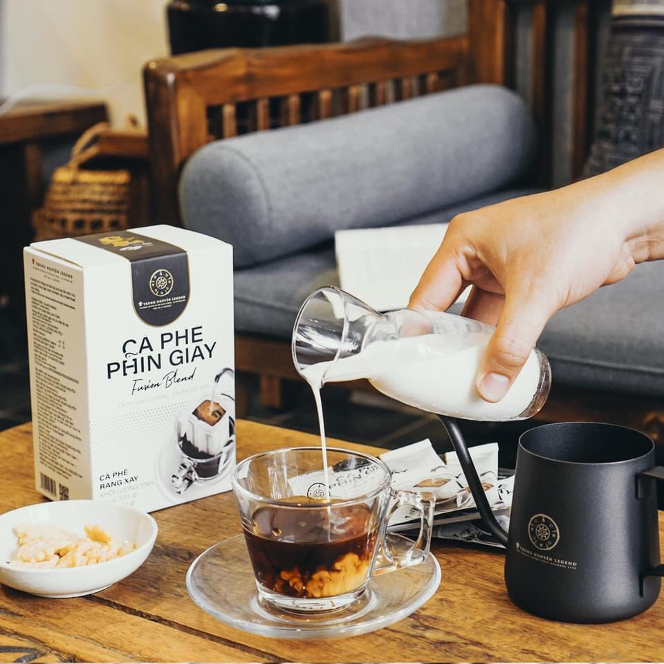 Cà phê phin giấy Trung Nguyên Vietnamese Blend( Hộp 10 Gói)