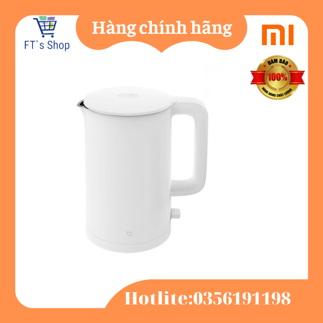 Ấm nước siêu tốc Xiaomi 1A công suất 1800W, dung tích 1,5L, đun sôi nước trong  3-5 phút