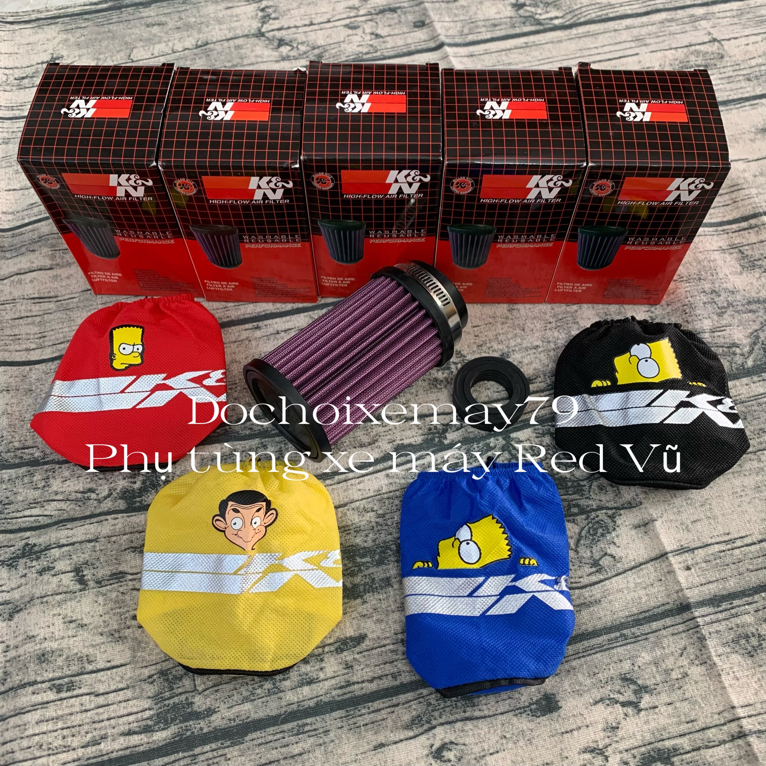 Pô e trụ Kn tặng kèm áo mưa trụ