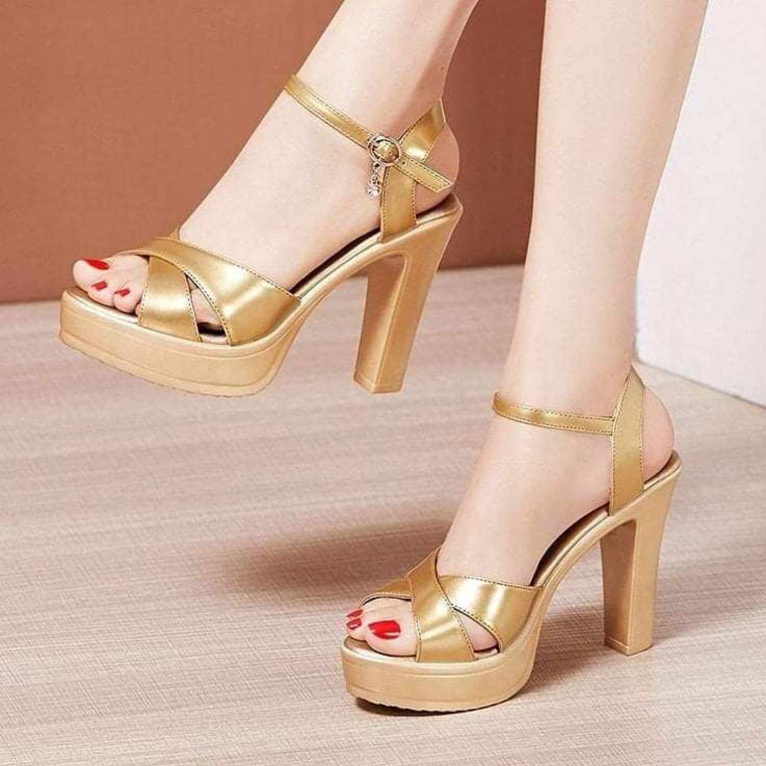 Sandal quai xéo cao cấp  MS011