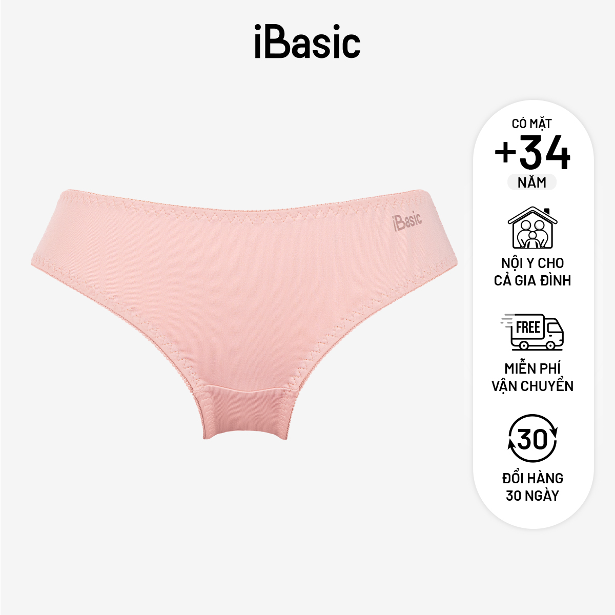 Quần lót nữ iBasic thun bikini PANW130