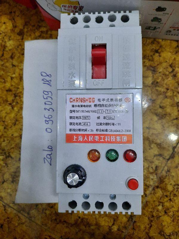 Aptomat chống mất pha 3 pha 40A