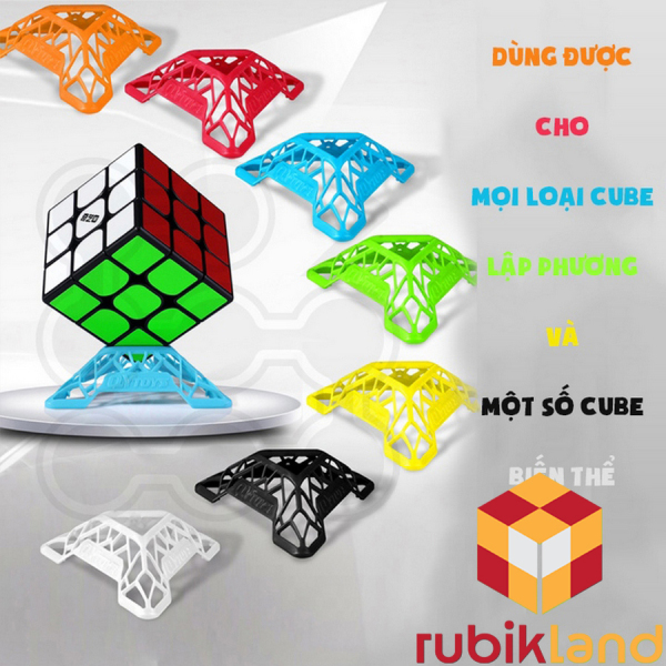 Đế Kê Rubik QiYi MoYu Cube Stand Cubestand DNA Siêu Xịn Đồ Chơi Rubic