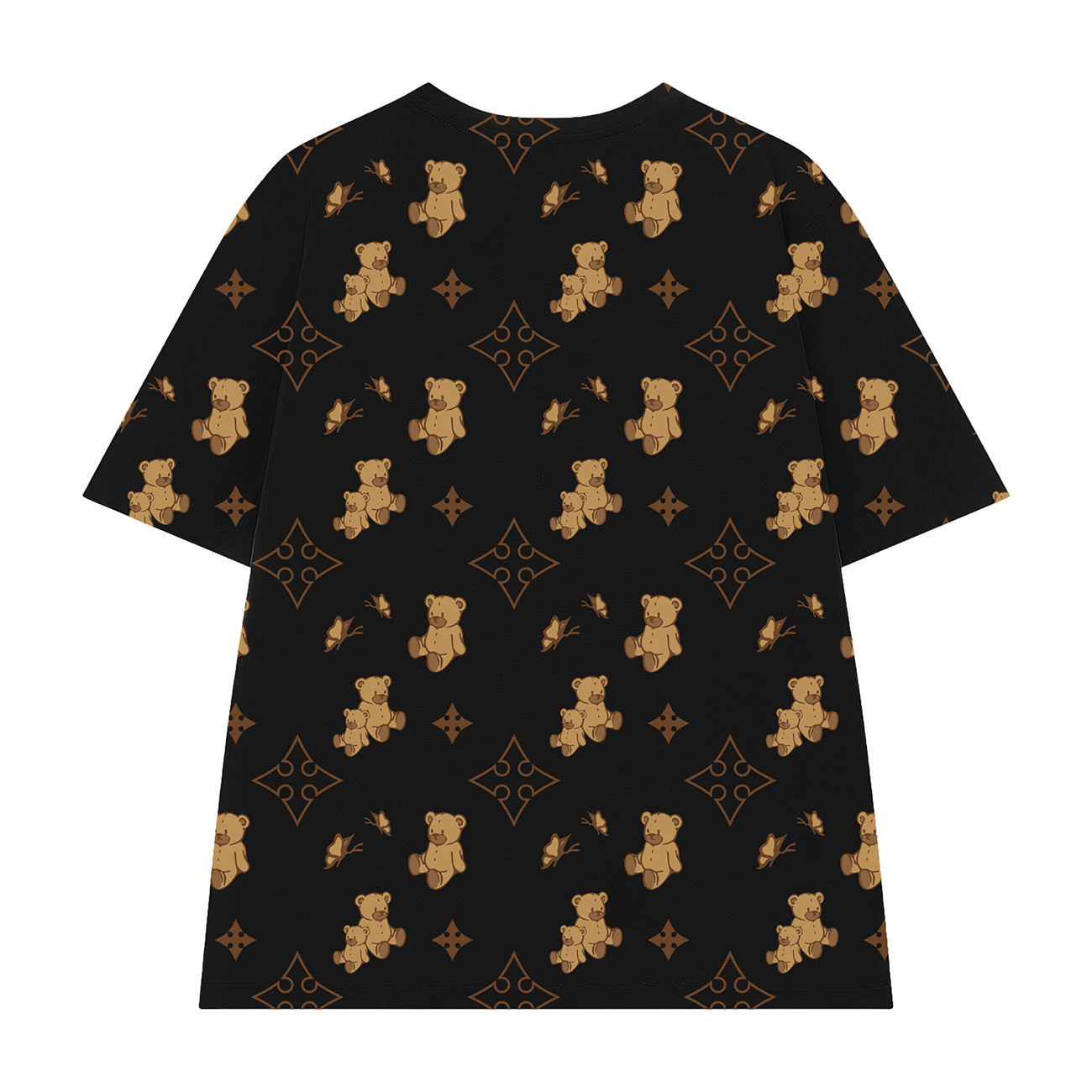 PARADOX Áo thun BEAR BROS MONOGRAM TEE (Black)