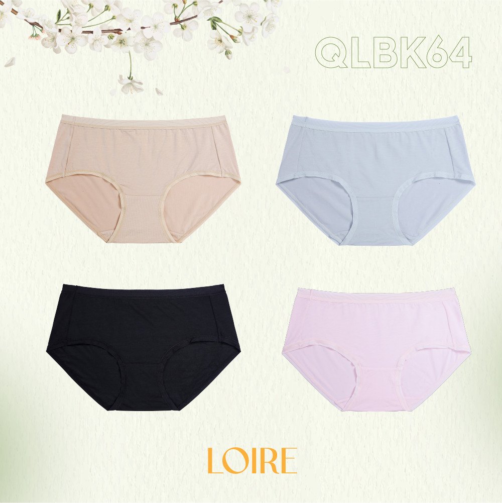 COMOBO 4 Quần Lót Chất Liệu Tencel Mềm Mát Hơn Loirechic QLBK64