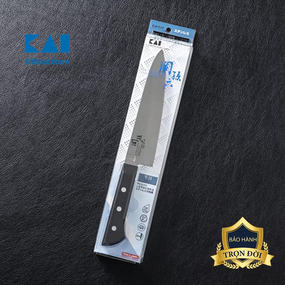 Dao làm bếp Nhật cao cấp KAI Wakatake Chef - Dao thái thịt cá AB5422 (180mm)