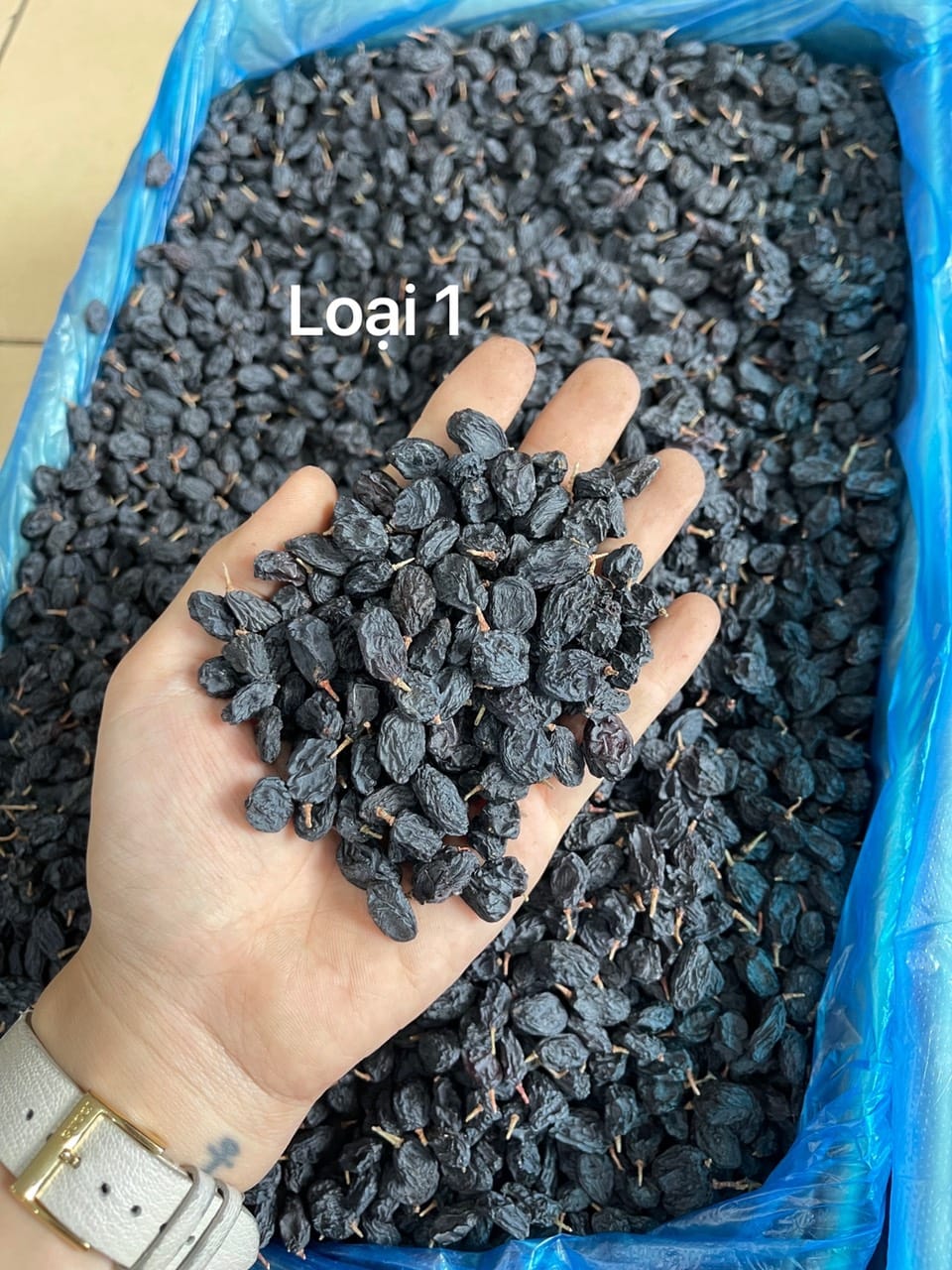Nho đen sấy khô 500g