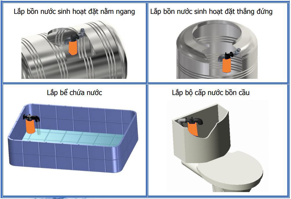 Phao nước thông minh thế hệ mới - phao cơ