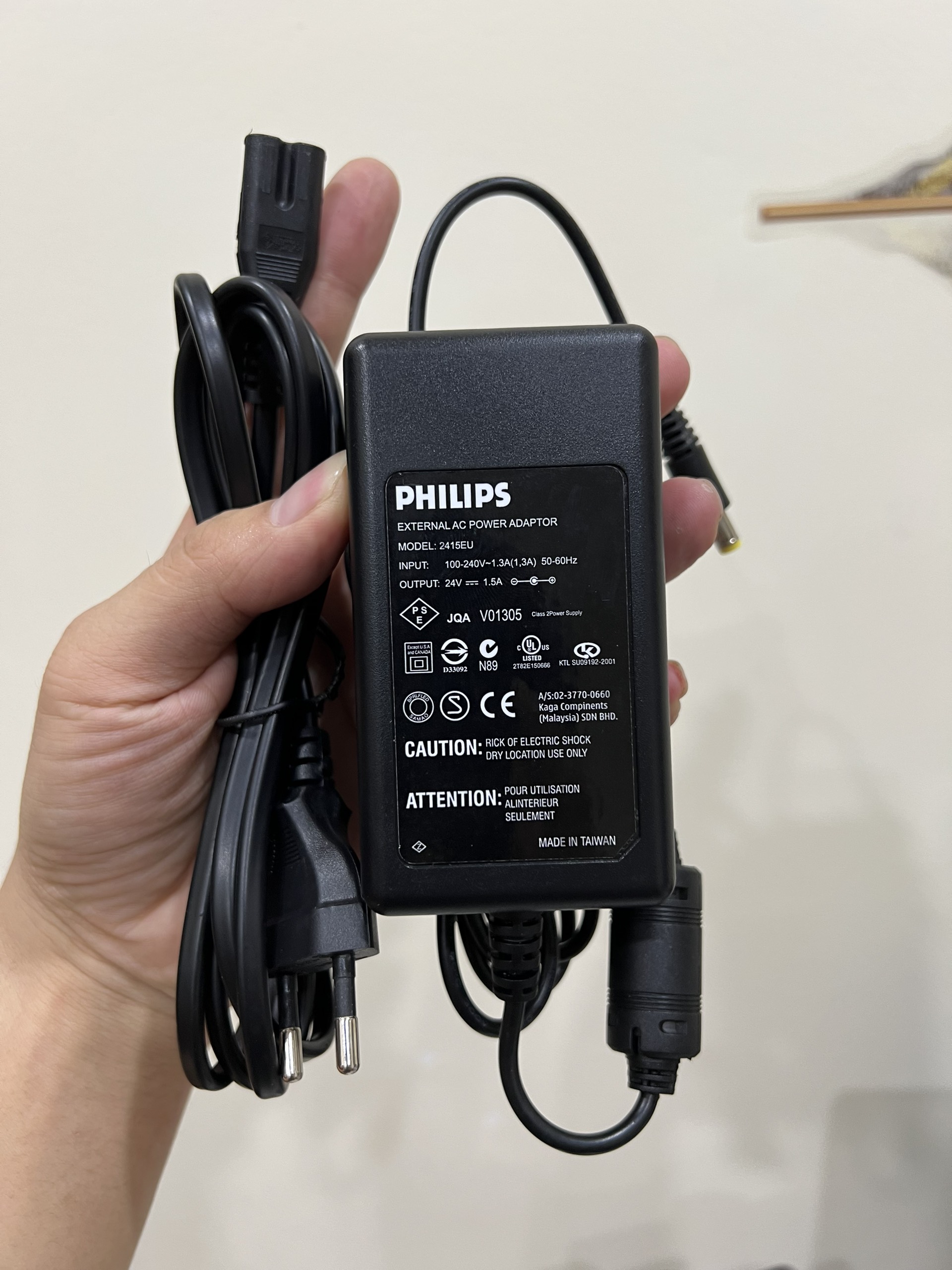 Adapter nguồn 24v 1.5a - 24v1500ma hàng cao cấp