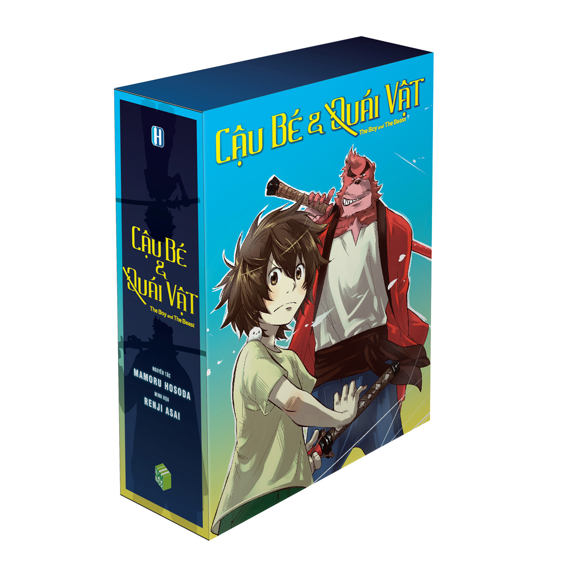 Sách - Cậu Bé & Quái Vật (Boxset Manga 4 tập)