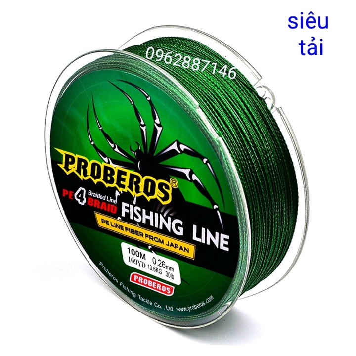dây dù câu cá proberos cao cấp siêu hot