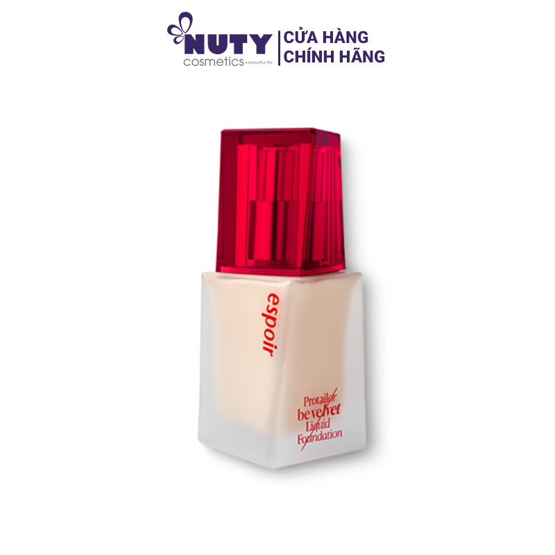 Kem nền espoir pro tailor foundation be velvet spf22 pa++