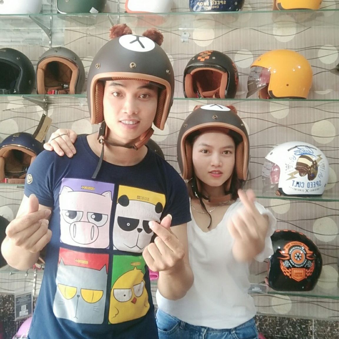 Nón Bảo Hiểm 3/4 Doremon - Pikachu Người Lớn Cao Cấp