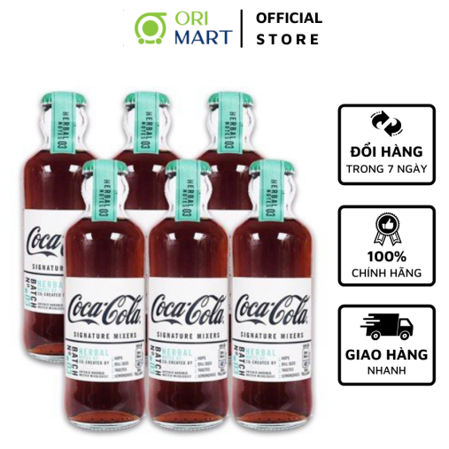 COMBO 6 Chai Nước Ngọt Có Ga Coca Cola Sig Mixers HERBAL Vị Thảo Mộc 1435852971_VNAMZ-5944076887