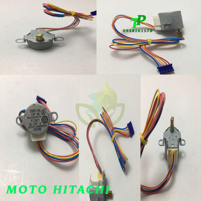 Moto vẫy lá đảo dàn lạnh Hitachi