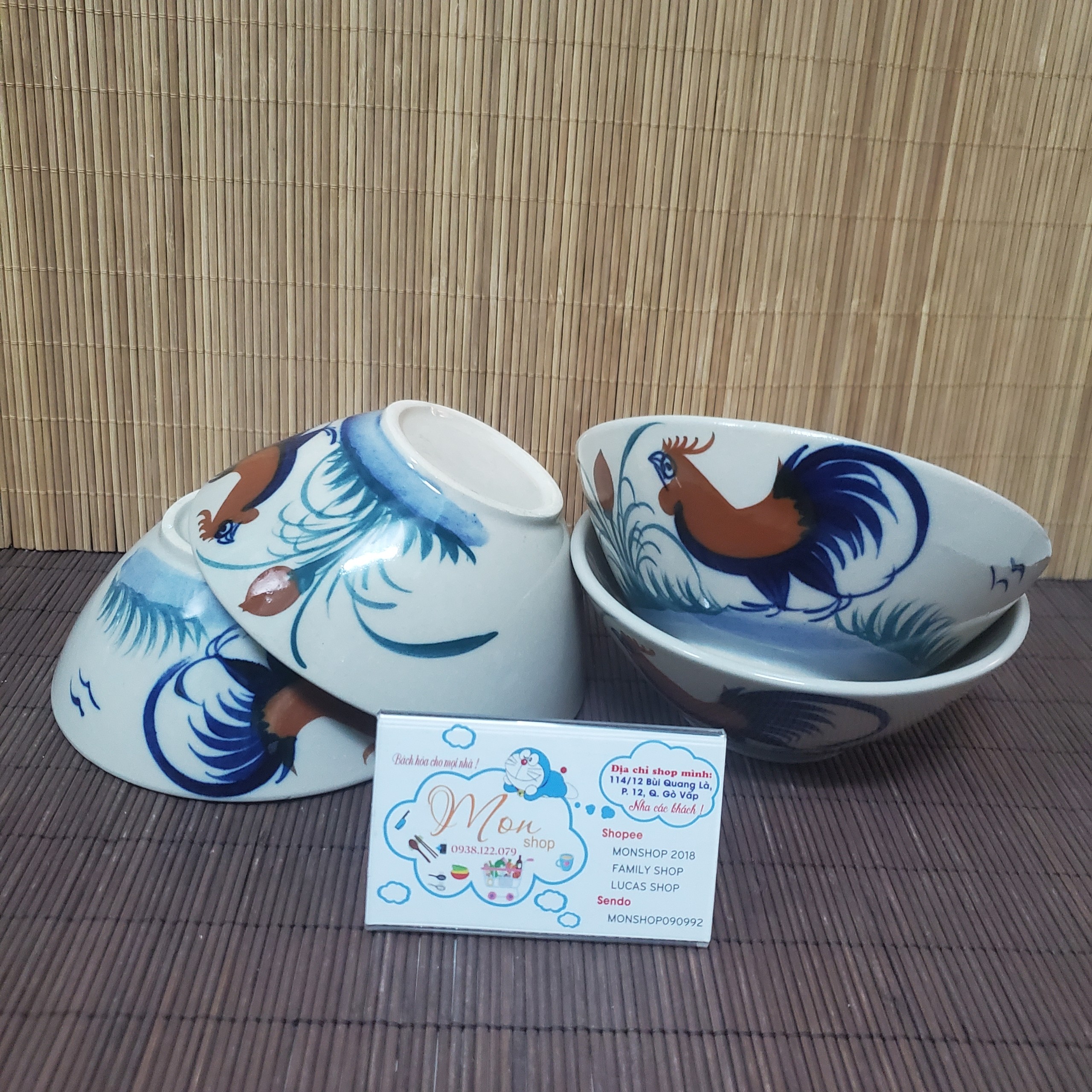 [Freeship MAX]COMBO 3-5c CHÉN CƠM LỚN HÌNH CON GÀ (MẪU CHÉN CHÓP NÓN) ĐẤT NUNG CAO CẤP