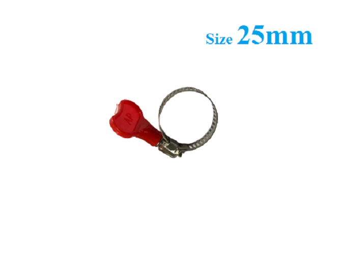 Đai siết ống Quai dê , cổ dê, Đai quai nhê đủ kích cỡ từ 12 ---- 76 mm ( Tiện lợi tích hợp tay vặn)