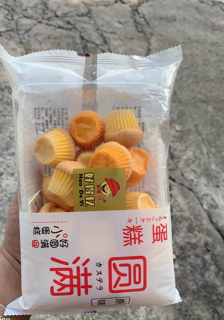 Bánh tươi Bông lan Mini tròn Khay